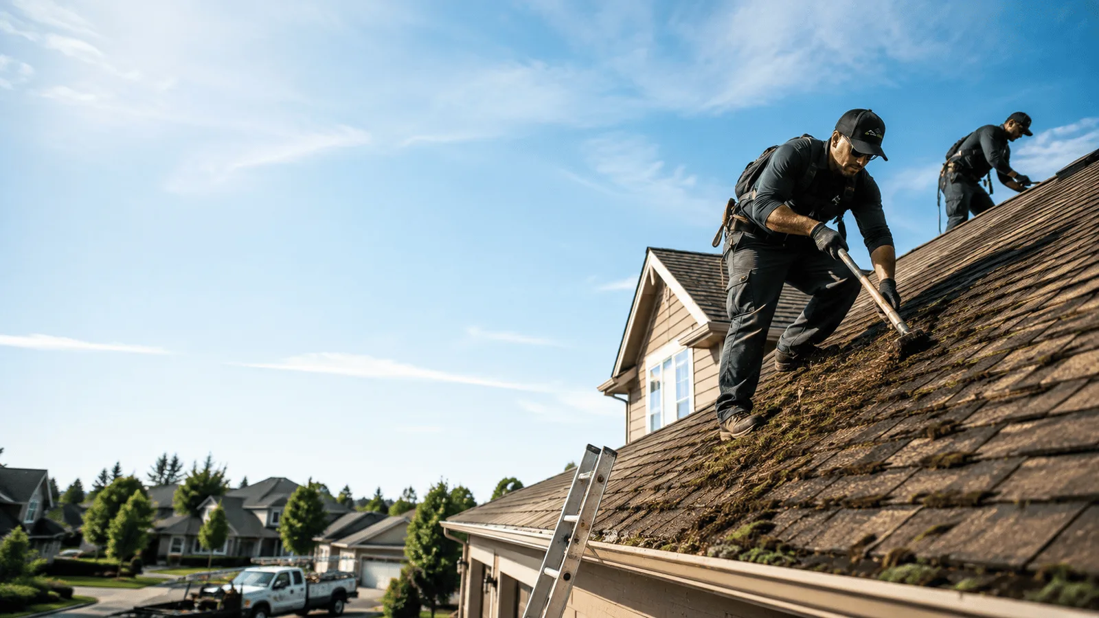 Roof Moss Removal in Akron, NY near me